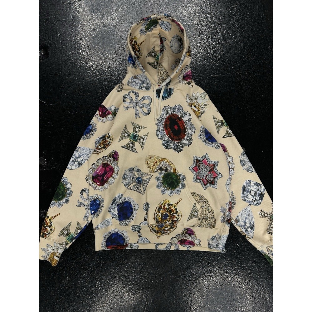 SUPREME Jewels Hoodie Size Large
